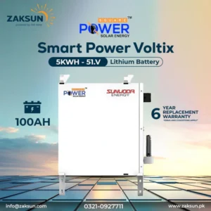 Power Square 51v/100 ip21 Solar Battery